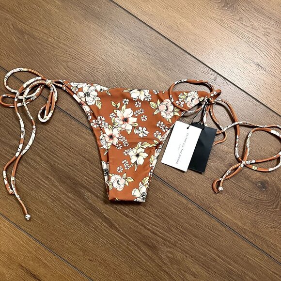 Faithfull the Brand Other - Faithfull the Brand NWT Bregje Bikini Bottom Cecil Rose Print  (Sz L)